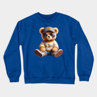 Los Angeles Teddy Bear Crewneck Sweatshirt